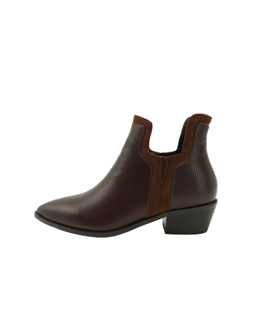 Botín Tejus AZAREY Mujer Marron