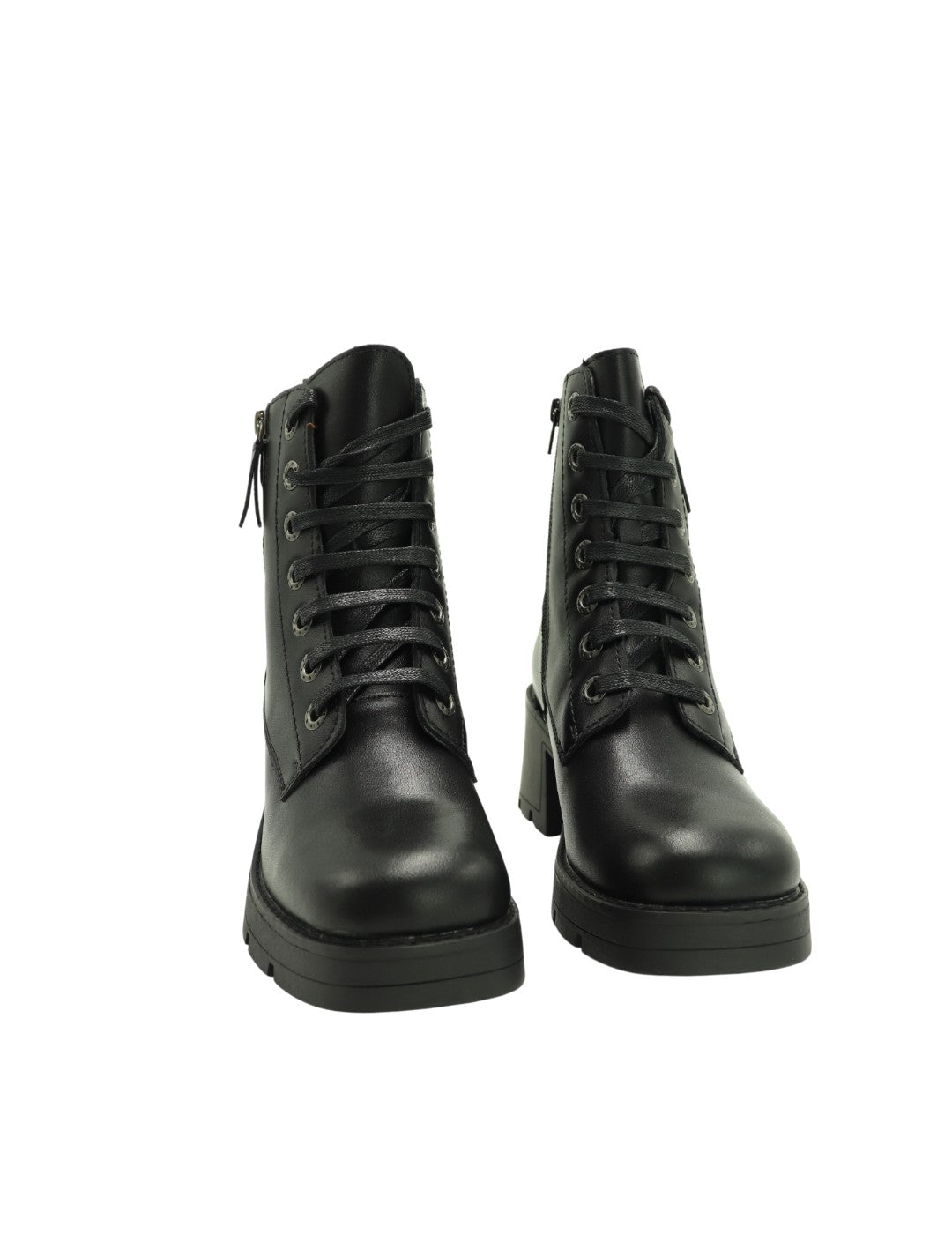 Botín Militar Cordones NYREX Mujer Negro