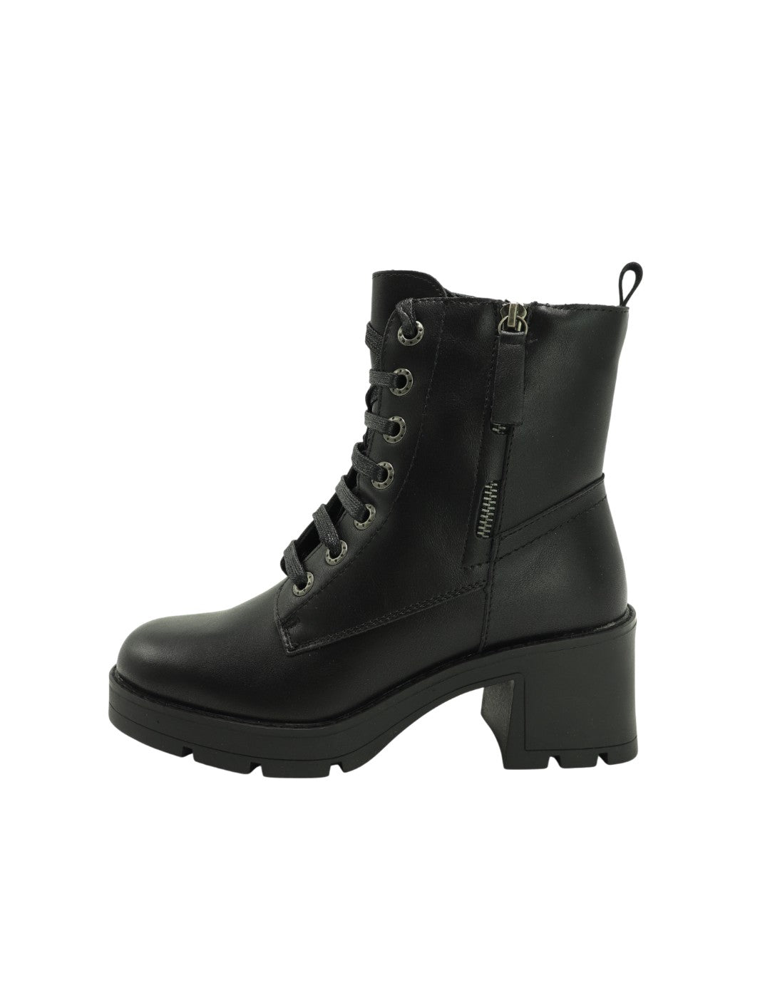 Botín Militar Cordones NYREX Mujer Negro