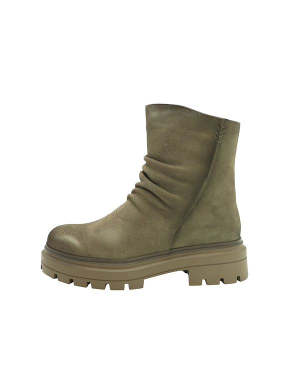 Botín Arrugado NYREX Mujer Gris