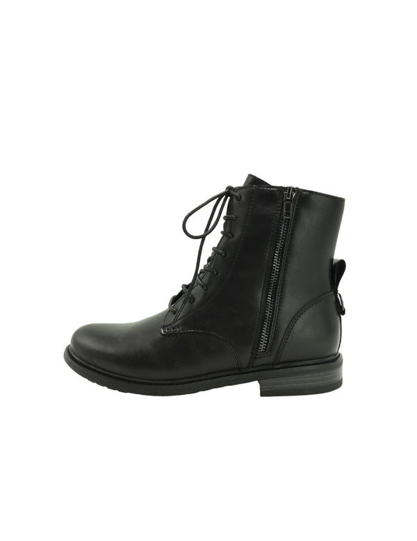 Botín Cordones NYREX Mujer Negro