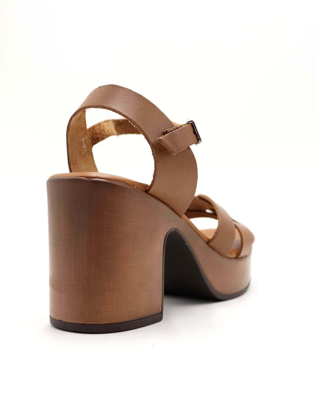 Sandalia OH! MY SANDALS Mujer Roble