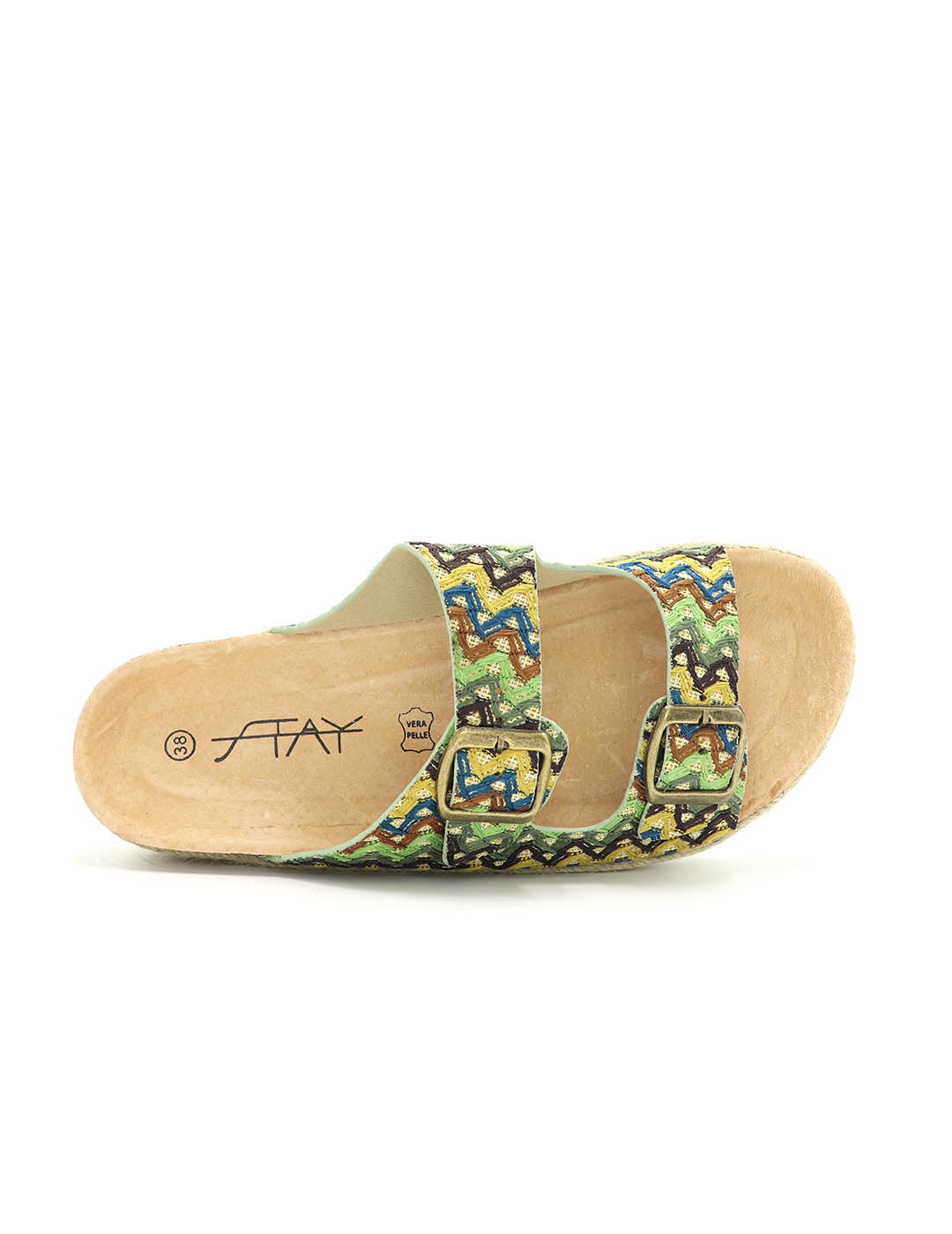 Zueco Pala STAY Mujer Multicolor Green